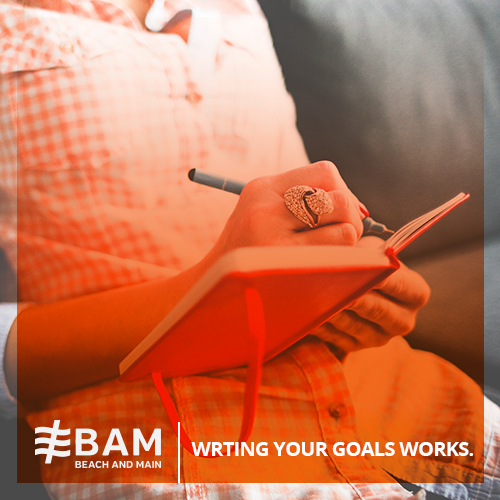 Writing Your Goals Works.